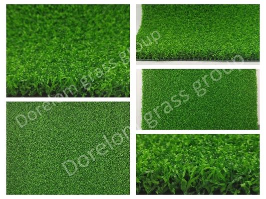 Golf Colocando Erva Artificial Verde com PP Net SPU Latex Backing e Polipropileno