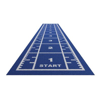 Alta densidade logotipo personalizado tamanho ginásio acessórios PE ginásio tapete de grama artificial para o esporte