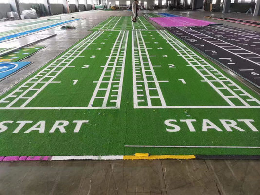 Dorelom Fitness Grama Tapete Piso Preto Arco-íris Azul sintético Falsos gramado ginásio Erva artificial para fitness