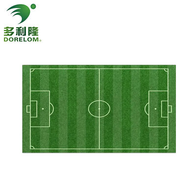 Monofilamentos de PE grama de campo de futebol ao ar livre em alta densidade com taxa de costura de 16/10cm