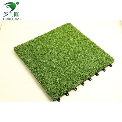 Reboco de relva artificial de suporte duplo de PP NET PU para paisagismo ecológico e durável