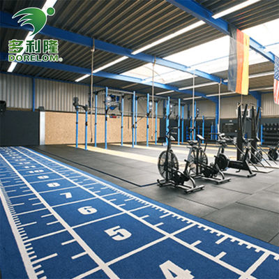 Dorelom Turf PE 3/16 polegadas Gauge Indoor Artificial Grass Floor para Fitness Gym Training