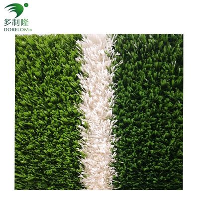 Chapas de relva de relva artificial amarelo-verde-vermelho para jardim de futebol e pisos desportivos