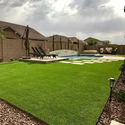 Altura da pilha 30mm 12m x 4m Outdoor Cor Verde Erva sintética para jardim