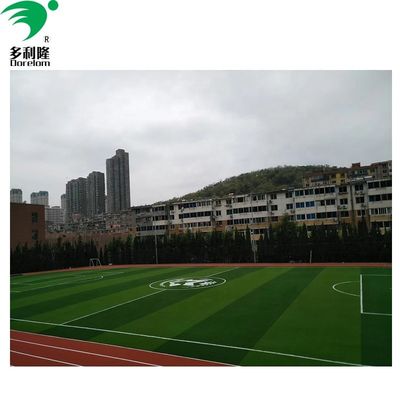 Certificação ISO14001 Erva artificial de 40 mm/50 mm/60 mm para campo de futebol Melhor opção