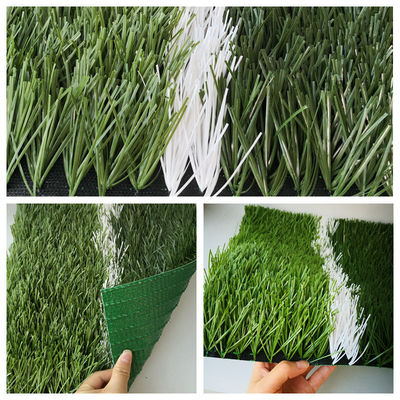Certificação ISO14001 Erva artificial de 40 mm/50 mm/60 mm para campo de futebol Melhor opção