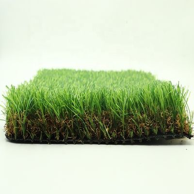 Relva Sintetica Tapete de gramado de gramado de gramado artificial Rolo de tapete de gramado com revestimento de látex SBR