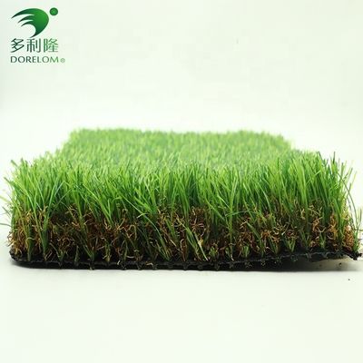 Relva Sintetica Tapete de gramado de gramado de gramado artificial Rolo de tapete de gramado com revestimento de látex SBR