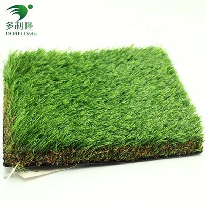Relva Sintetica Tapete de gramado de gramado de gramado artificial Rolo de tapete de gramado com revestimento de látex SBR