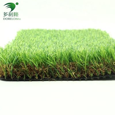 Relva Sintetica Tapete de gramado de gramado de gramado artificial Rolo de tapete de gramado com revestimento de látex SBR