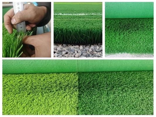 Construção durável Grama sintética verde PE 12000 DTEX