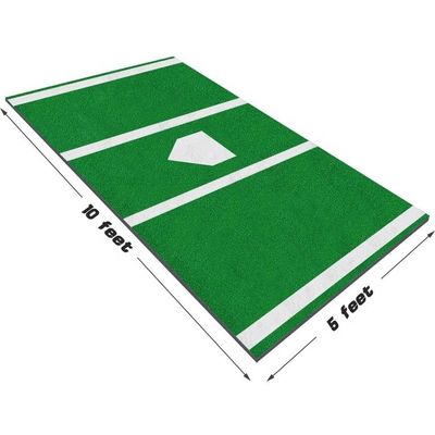 Baseball batting mat para treinamento indoor ao ar livre 15mm altura de pilha 3/16 polegadas calibre