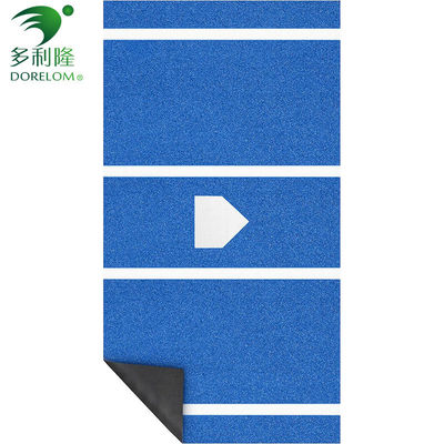 Baseball Batting Mat Nonslip Indoor/Outdoor Portable Softball Batting Mat com Home Plate