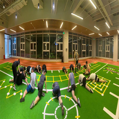 Piso de ginásio fitness relva artificial para jardim futebol campo ginásio grama sintética