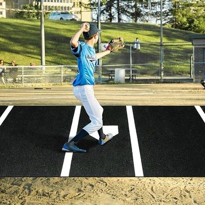 15 mm de altura de pilha, esteira portátil para prática ideal de beisebol e softbol