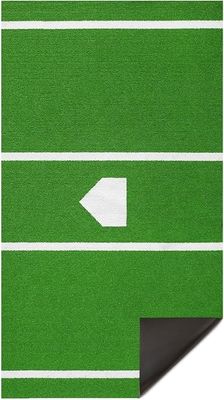 15 mm de altura de pilha, esteira portátil para prática ideal de beisebol e softbol