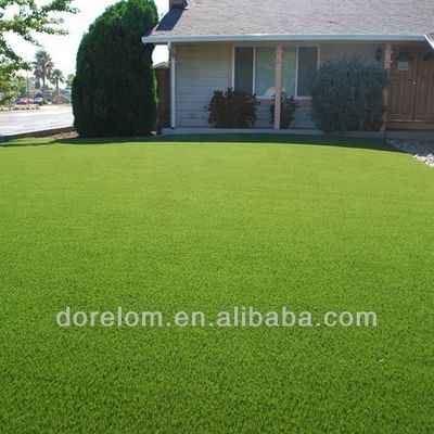 Erva artificial de aparência natural para jardim e animais de estimação 2m/4m*25m 3/8inch Guage