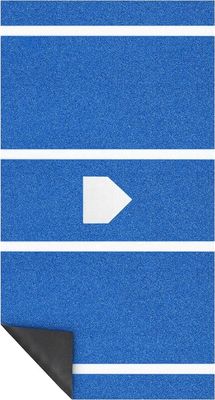 Green/Blue/Red Baseball Batting Mat 12' x 6' altura de pilha 15mm Entrenamento indoor ao ar livre