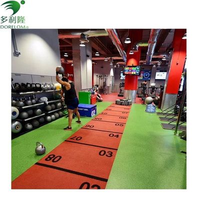 Piso desportivo Balança de fitness Treinamento Erva artificial para ginásio