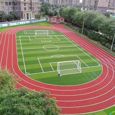 UV PE estabilizado 50mm Altura Five Side Futebol Futebol Erva S C forma Futsal Turf