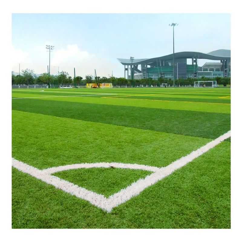 Tapete de relva de relva artificial de 5/8 polegadas durável para futebol e campo de futebol