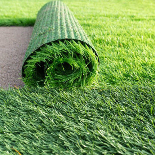 PE Não-recheio 50mm 60mm Plástico Verde Sport Erva sintética para campo de futebol