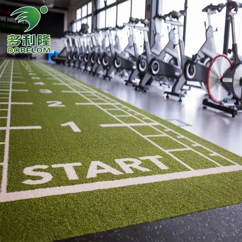 Melhore seus treinos com Dorelom Green Artificial Grass Gym Floor Mat e Sled Track