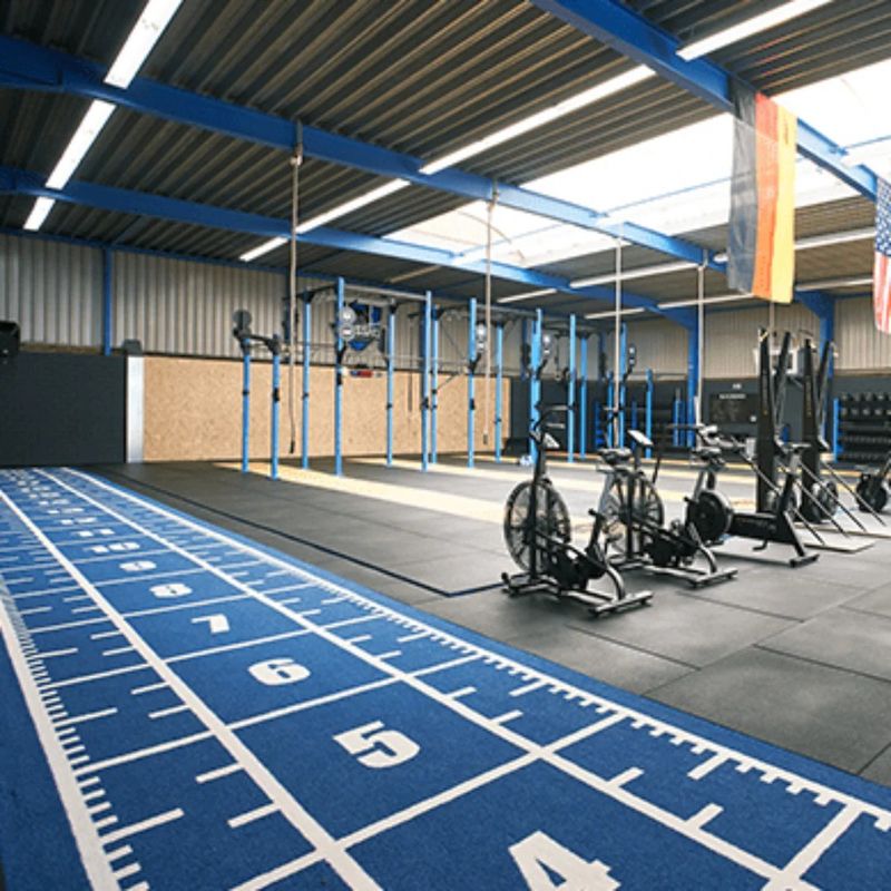 CE ISO9001 ISO14001 Certificado Dorelom Treinamento Atlético Tapete de relva para pisos fitness