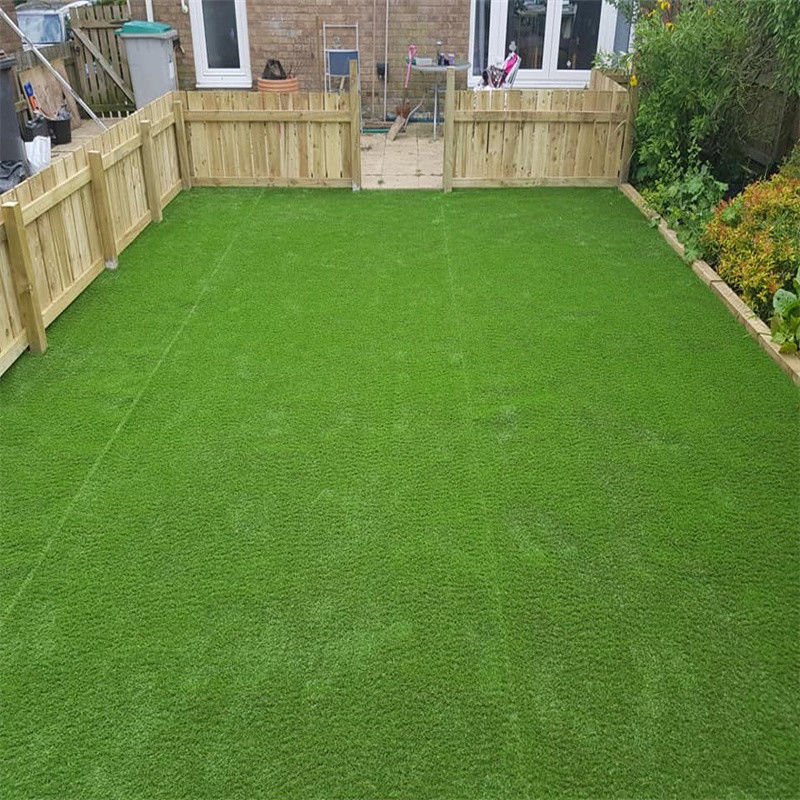 Pavimento de jardim para esportes Rolo de alfombra de relva de paisagem 40 mm Preto Verde