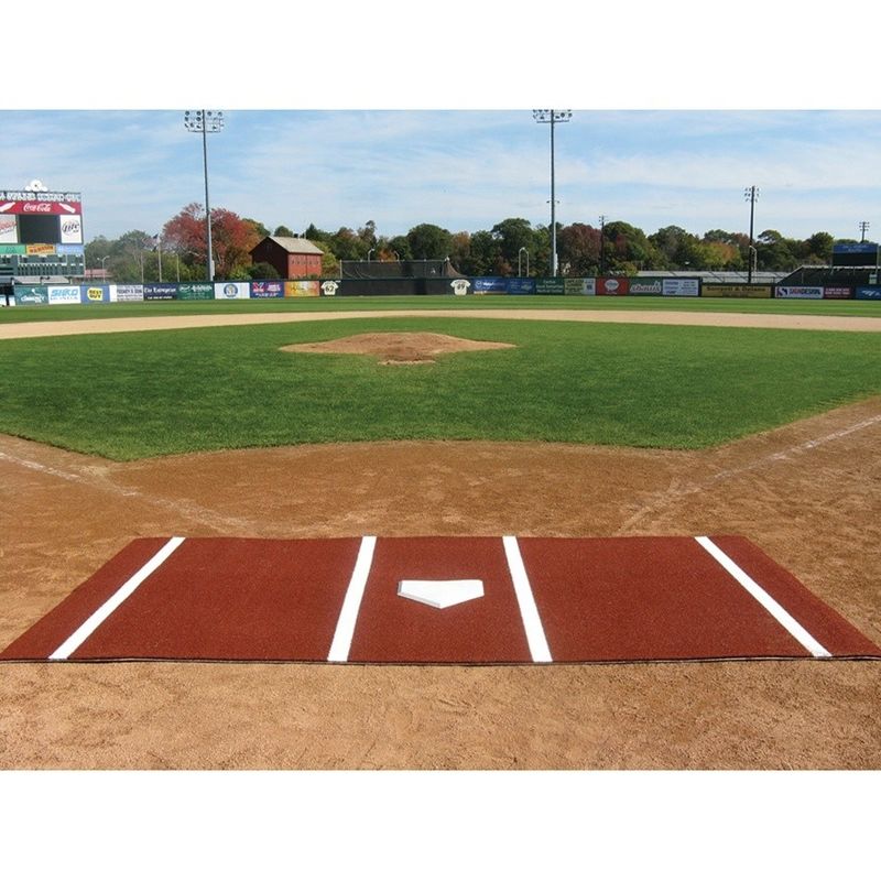 Baseball batting mat para treinamento indoor ao ar livre 15mm altura de pilha 3/16 polegadas calibre