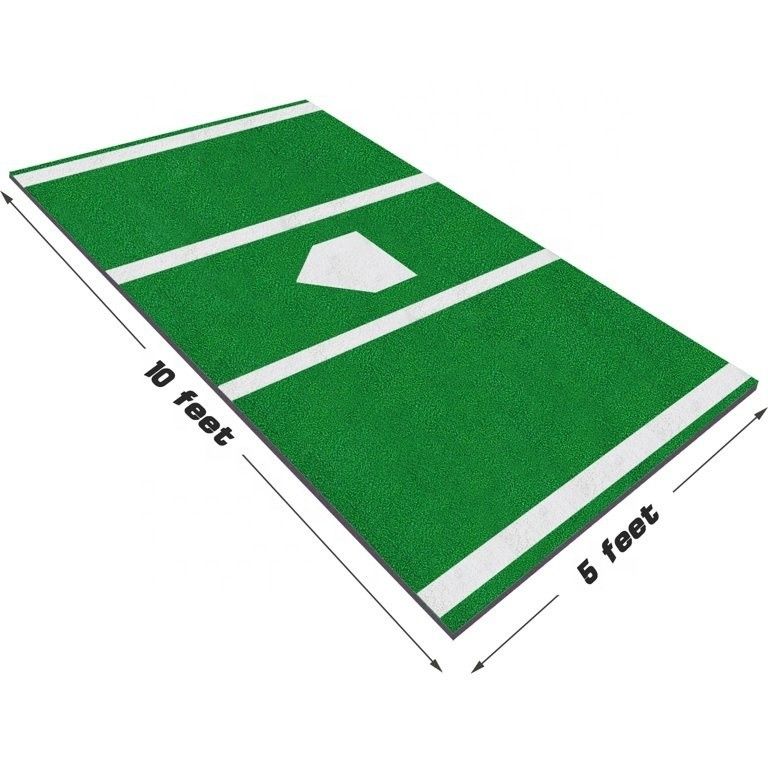 Tapete de bateria de gramado de alta densidade para treinamento de beisebol e softbol 42600-69300 pontos/m2