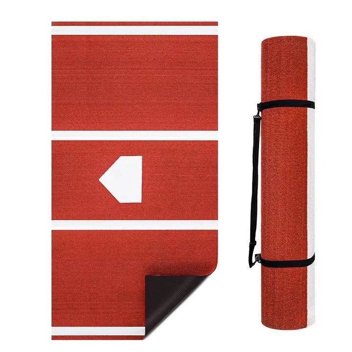 Tapete portátil personalizado duplo PP NET PU de apoio de beisebol para prática em casa